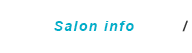 サロンインフォメーション