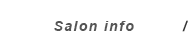サロンインフォメーション